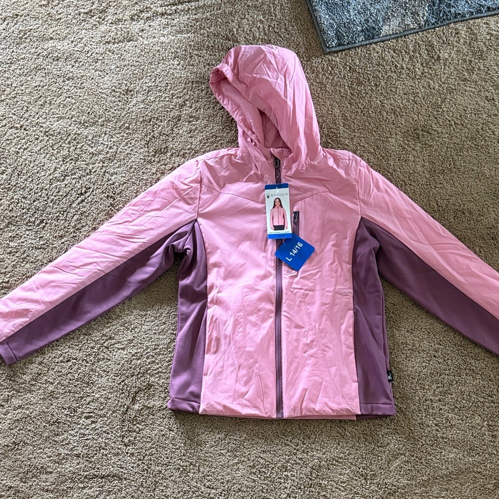Spyder Pink Hooded Jacket